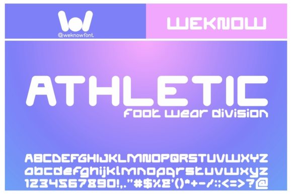 Athletic: The Futuristic Typeface for Modern Business Branding