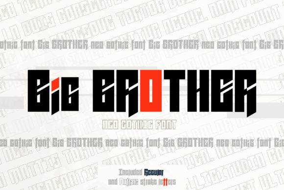Big Brother: The Bold Display Typeface for Fierce Campaigns