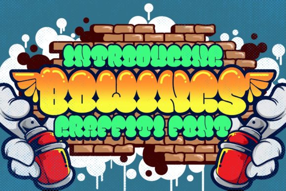Bowings: A Playful Display Font for Engaging Editorial Design