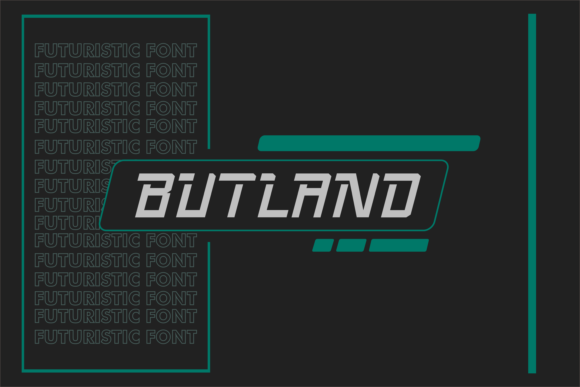Butland: The Bold Display Font for Futuristic Branding