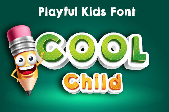 Cool Child: The Playful Display Font for Digital Branding
