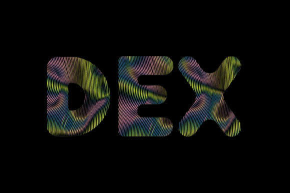 Dex: A Unique Display Font for Handmade Product Design