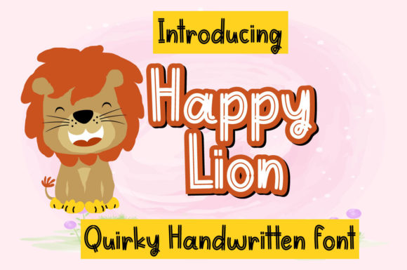 Happy Lion: The Display Font for High-Impact Campaigns