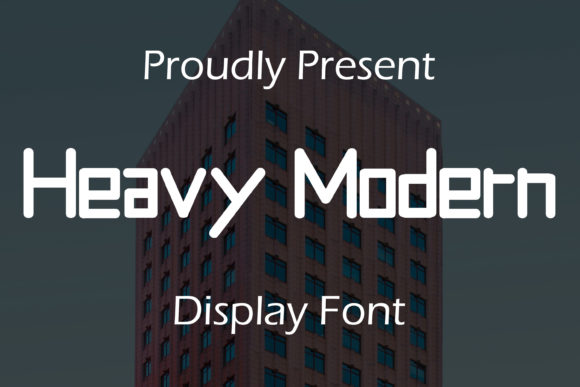 Heavy Modern: The Display Typeface for Handmade Branding