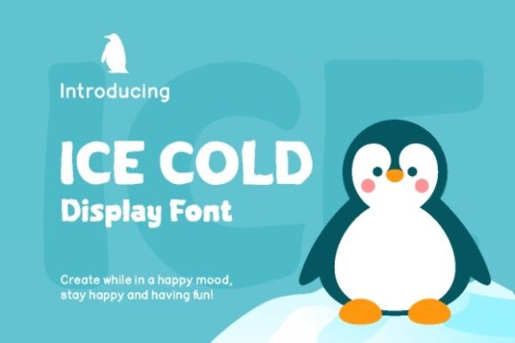 Ice Cold: The Quirky Display Font for Memorable Small Business Branding