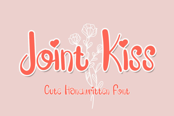 Joint Kiss: The Romantic Display Font for Authentic Editorial Design