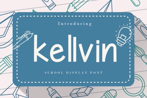Kellvin: The Friendly Display Font for Editorial Design