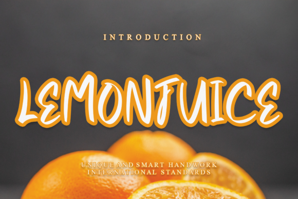 Lemonjuice: A Fun Display Font for Vibrant Brand Identity