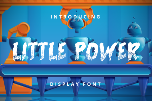 Little Power: The Chunky Display Font for Handmade Brands