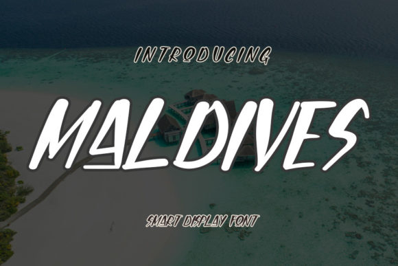 Maldives: The Smart Display Font for Modern Brand Identity