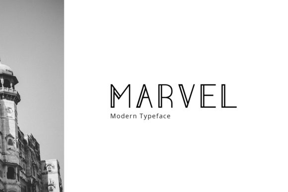 Marvel: The Modern Display Typeface for Creative Makers