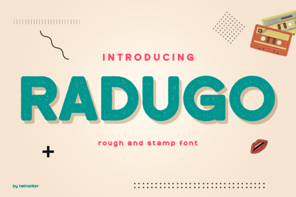 Radugo: A Bold Display Font for High-Impact Branding