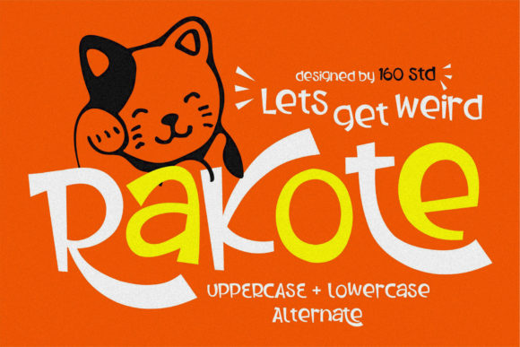 Rakote: The Playful Display Font for Scroll-Stopping Brand Content