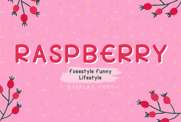 Raspberry: The Sweet Display Font for Modern Web Design