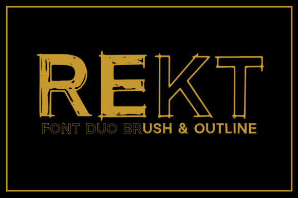 Rekt: The Bold Display Font Redefining Modern Design