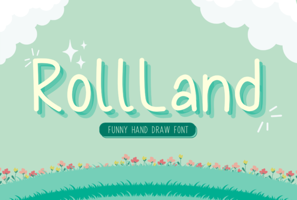 Roll Land: The Perfect Display Font for Editorial Design