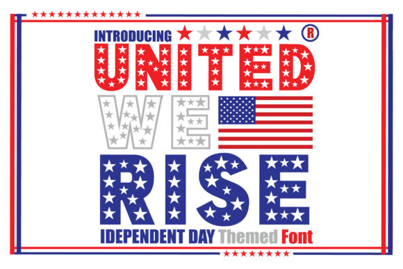 United We Rise: The Bold Display Font for High-Impact Marketing