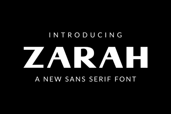 Zarah: The Elegant Display Font for Polished Brand Identity